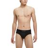 Calvin Klein Double Gravity Band Solid Jacquard Waistband Briefs Men underwear Black NB3311-UB1