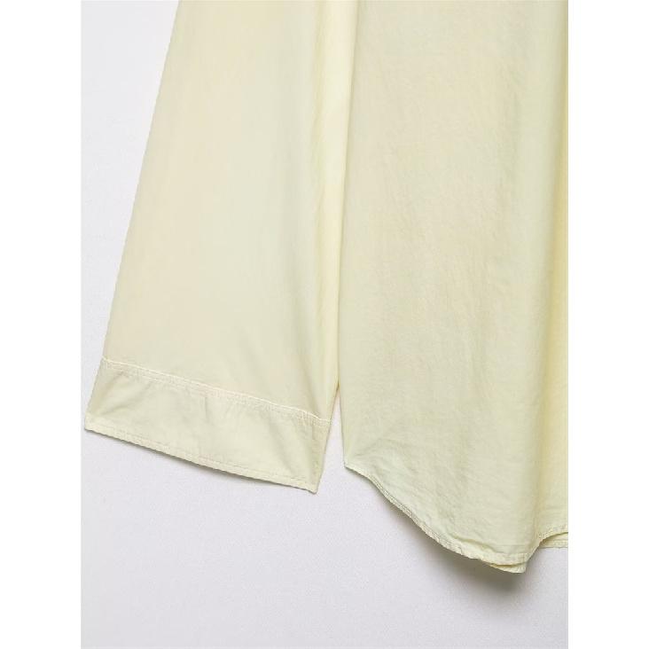 2026 Spring New Style Women's Fashionable Casual Loose Versatile Poplin Solid Color Shirt