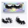 RED SIREN Fluffy Mink Lashes 25mm 27mm Long Thick 3d Mink Eyelashes Maquillaje