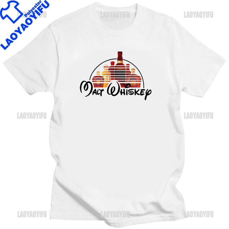 T-shirt Vintage Malt Whisky T-shirt Jongen Pure Whisky T-shirt Alcohol Liefhebber T-shirts Korte Mouwen Casual Kleding Cadeau Idee