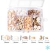 1 Box Sea Shells Spiral Shell Tiny Ocean Spiral Seashells Crafts Aquarium Decoration Landscaping Accessories Photography Props
