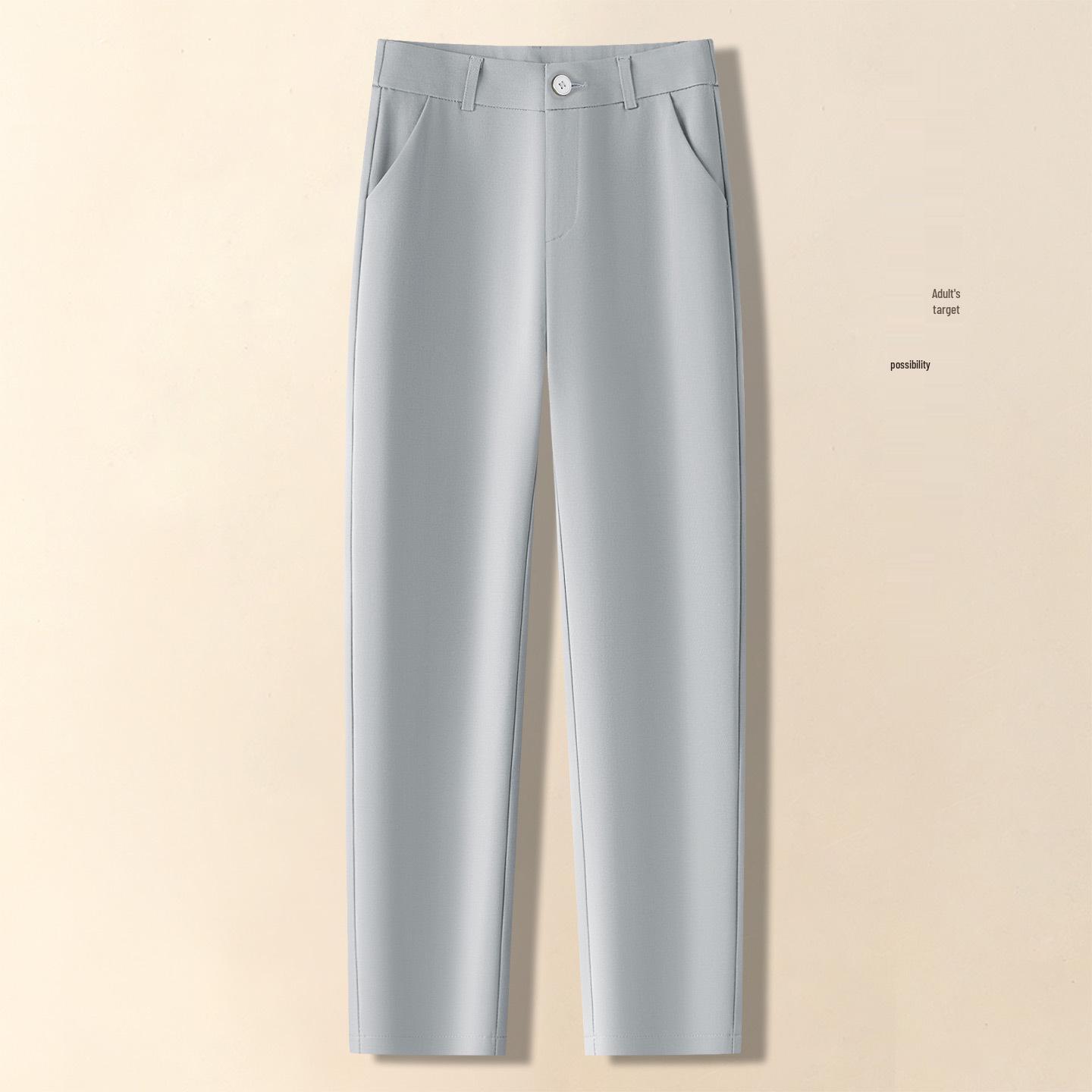 

Women s Nine-Tenths High-Waisted Slim Cigarette Pants for Spring/Summer 2026 - Casual & Professional Suit Style. M for 95-105 lbs