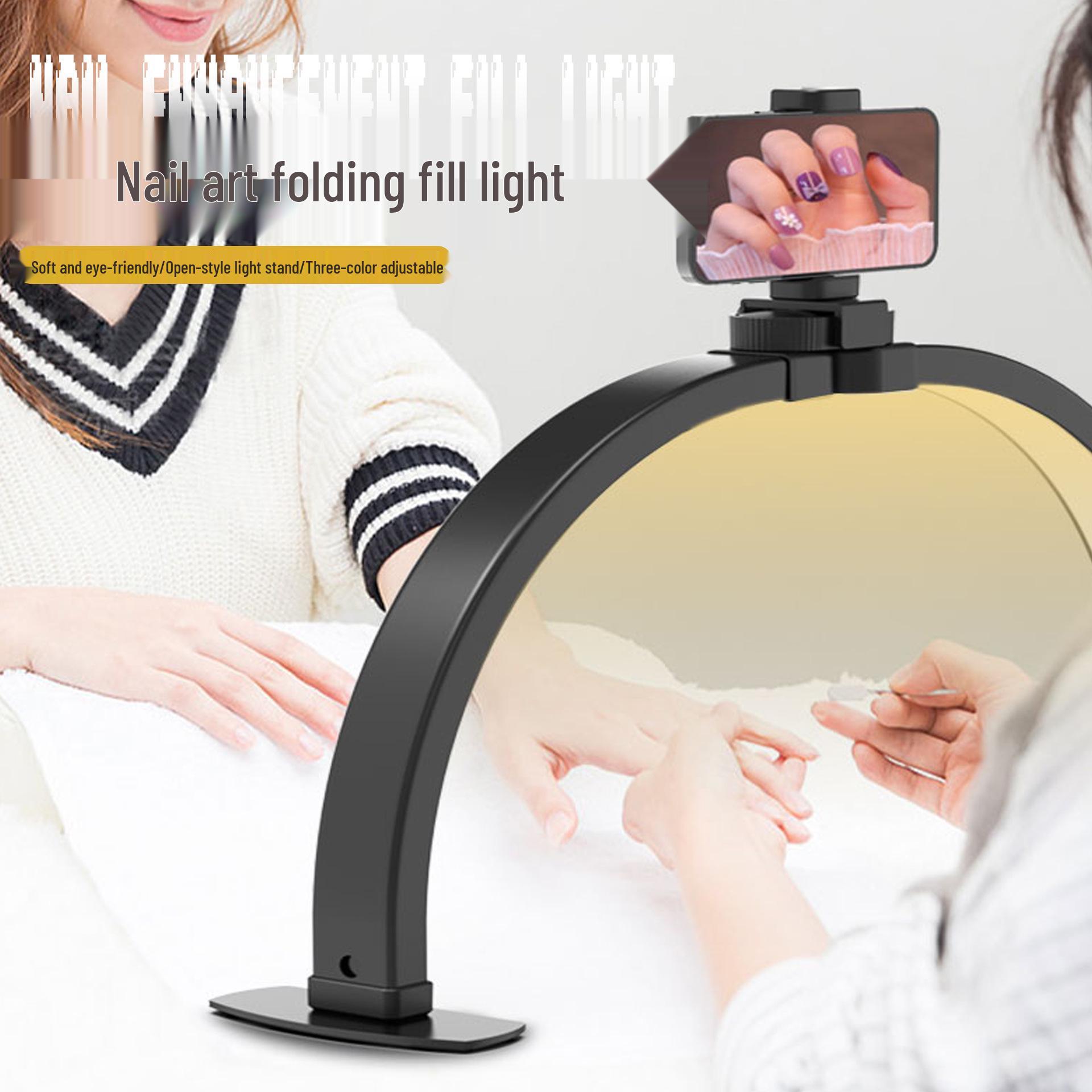 

Foldable LED Beauty Light for Nails & Eyelashes