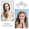 Rhinestones Tiaras For Women And Girls Elegant Crowns With Comb For Wedding Bridal And Party Hair Accessories