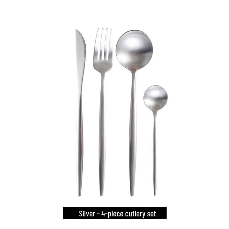 Qiwei 304 Stainless Steel Golden Stirring Spoon