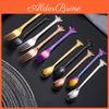 Coffee Spoon Steel Stainless 1pc Cartoon Giraffe Shaped Spoon Animal Cake Dessert Fork Spoon Coffee Spoon
