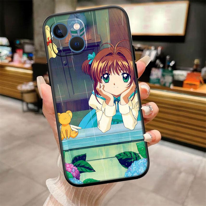 TR7 C-Cardcaptor S-Sakura Shell Phone Case for OPPO A40 A60 A80 A15 A16 A16K A12 A17 A17K A54 A54S A53 A53S A55 A56 A57 A98 F23