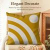 Midcentury Modern Kissenbezug Natürliches Leinen Bio-Stoff Beidseitiger Druck Sofa Heimdekor Geschenk Kissenhülle