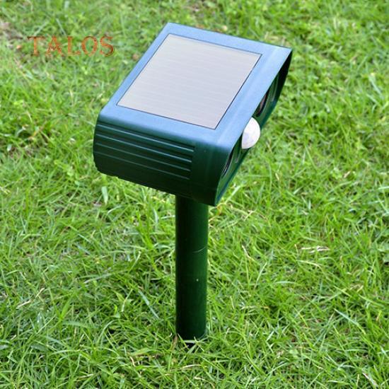 Repellente Solare Per Animali A Ultrasuoni Con Sensore Di Movimento, 3 Modalità, Impermeabile IP64 Per Giardino E Cortile