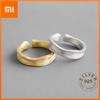 Silver Color European and American Jewelry Simple Irregular Concave-convex Ring Fashion Tide Flow Open Ring