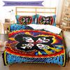 3pcs Kiss band pattern bedding set duvet cover set includes duvet cover &pillowcases, perfect all season bedroom decoration & gift