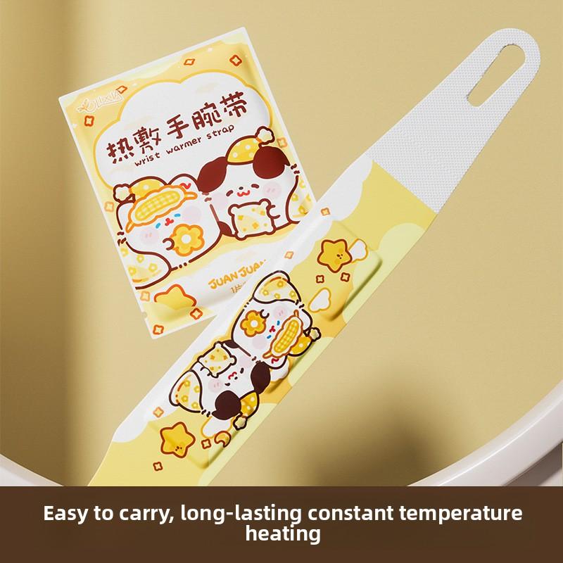 

Steam-Heated Wrist Support for Pain Relief and Warmth Self-Heating Wrist Warmer one piece