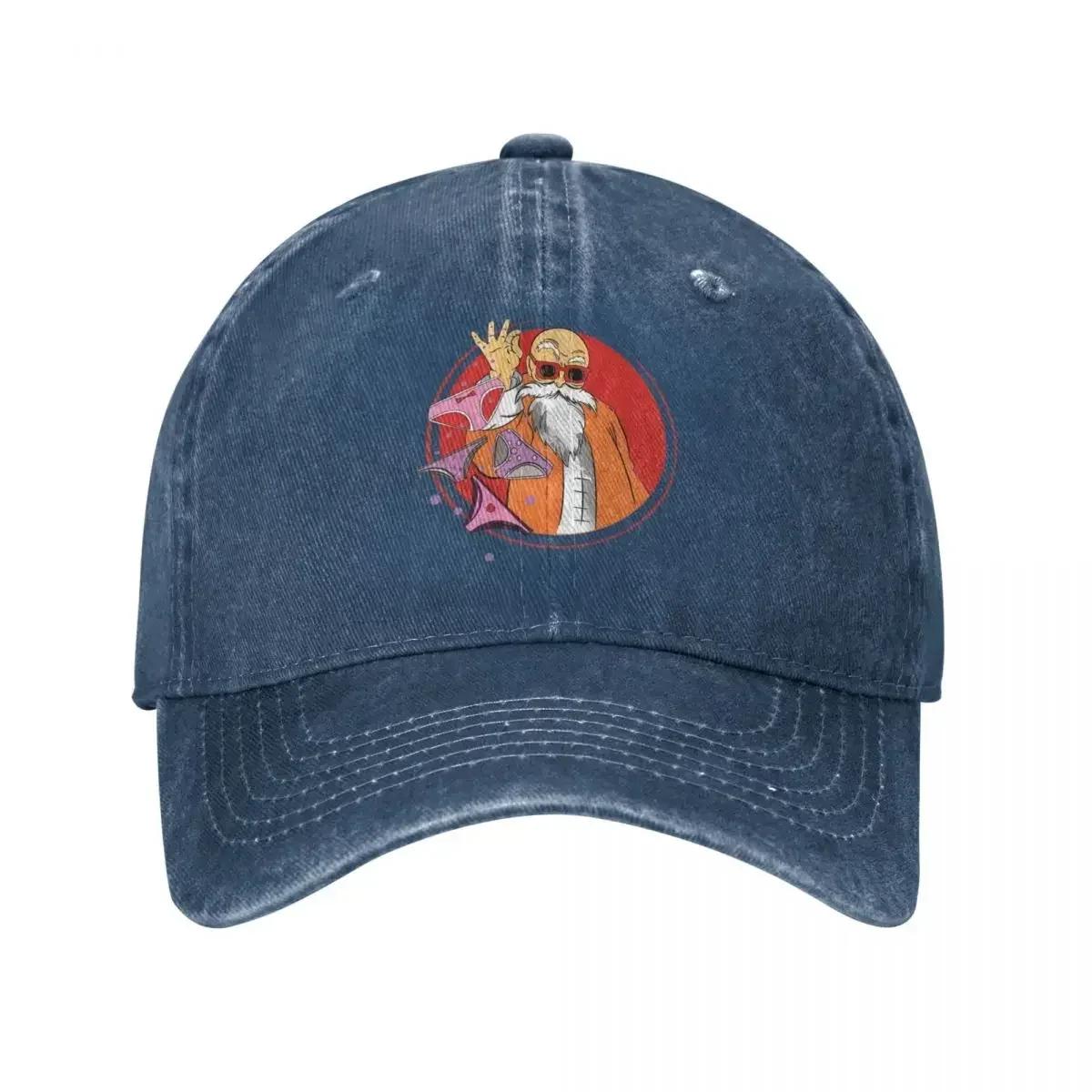 

Master Roshi Baseball Cap Outfits for Men Women Vintage Trucker Hat Adjustable Fit One Size