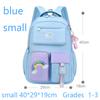 Kids Backpacks For Macaron Color Girls School Bookbag For Teenage Backpack Cute Multiple Pouch School Bag And Rainbow Pendant