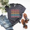 Retro Vintage Esthetician T-shirt Cosmetology Beautician Shirt Makeup Artist Beauty Skincare Beauty Salon Tee Women Tshirts Tops