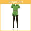Costum Cosplay Peter Pan Pentru Adulți Și Copii Ținută Petrecere de Halloween