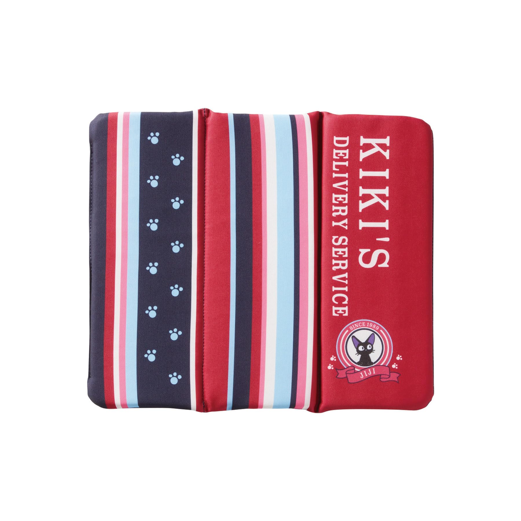 

Marushin Folding Studio Ghibli Delivery Service Jiji Striped Perfect for 1145019300 Cushion, Kiki s Jiji, Compact, Outings,