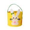 Easter Tote Bag High-Quality Rabbit Egg Chicken Tote Easter Felt Basket Charming Colorful Snack Bag For Spring Parties Home