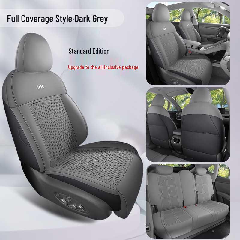 ZEEKR LS6 Seat Covers: New Perforated Leather Cushions for 2023/26 Models