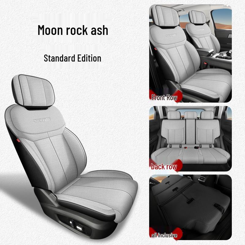 Chery Explore 06 Universal Five-Seat Linen Car Seat Cushion Cover for All Seasons