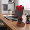 Romantic Cat Heart Balloon Decoration Suspended Black Cat Desktop Decoration  Office Desk