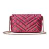 Gucci GG Marmont Double G Logo Print Canvas Mini Shoulder Bag Women Shoulder Bag Pink 476433-2ABNC-8455