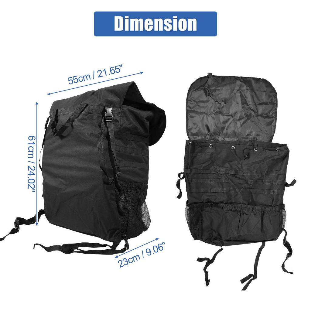 Desert Off-Road Wrangler Tire-Mounted Tool/Storage Bag