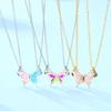 Magnetic Butterfly Necklace Set - BFF Best Friend Jewelry