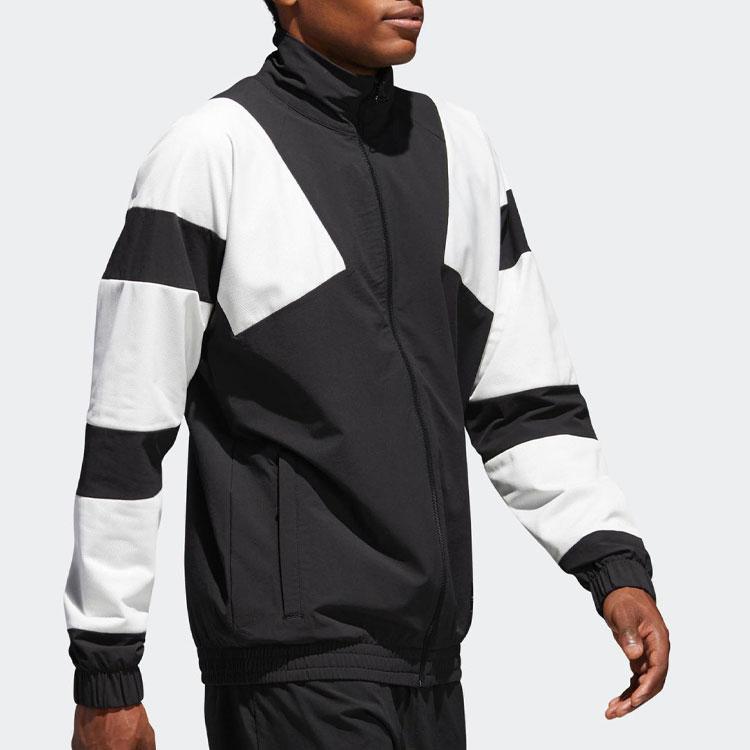 adidas Originals Men's EQT Bold 2.0 Track Jacket Black White CE2234