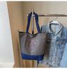 New canvas women's bag large capacity women's shoulder oblique span bag handbag fashionable versatile casual tote bag