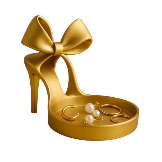 High Heel Jewelry Stand Stiletto Design Jewelry Holder Desktop Decorative Jewelry Organizer for Rings