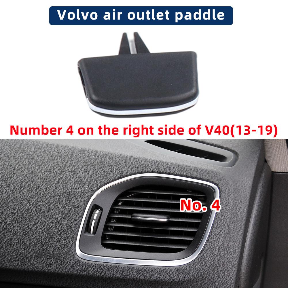 Car Front AC Conditioning Air Vent Grille Outlet Tab Slider Clip Repair Kit For Volvo V60 S60 V40 11-19 Auto Replacement Parts