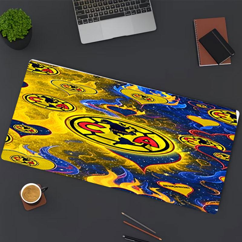 Club America Print Mouse Pad, for Keyboard Pad Laptop PC Mat for Office Home Use, Desk Decor, Perfect Birthday Gift for Gamers