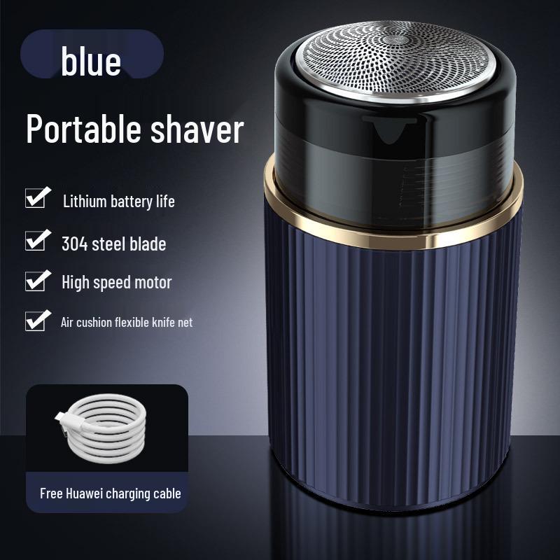 

Portable Rechargeable Men s Electric Razor with Washable Blade Head