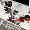 Oversized Anime Mouse Pad Gamer Essential Computer Desk Mat Lockedge Keyboard Pad JJujutsu Kaisen Xxl ESports Gaming Mousepad