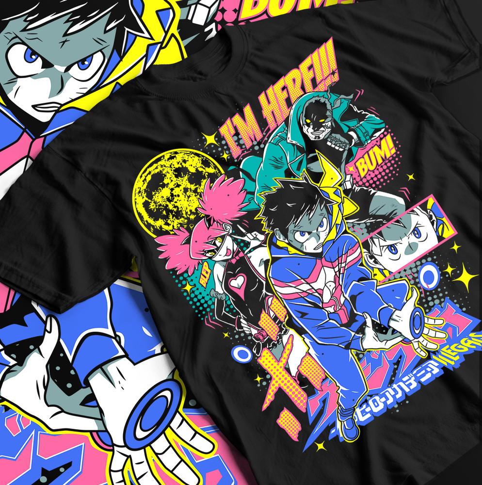 Anime Graphic Tee, My Hero Academia Shirt, Gift for Anime Fans, Unisex Top.