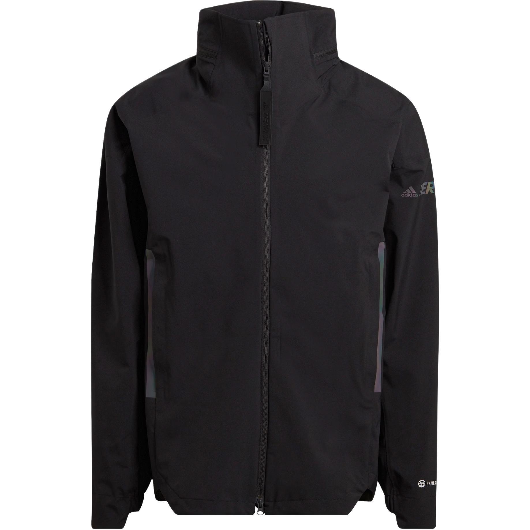 adidas Terrex C Myshelter .r waterproof Sports Outdoor Hooded Jacket Black Men s H65700 S