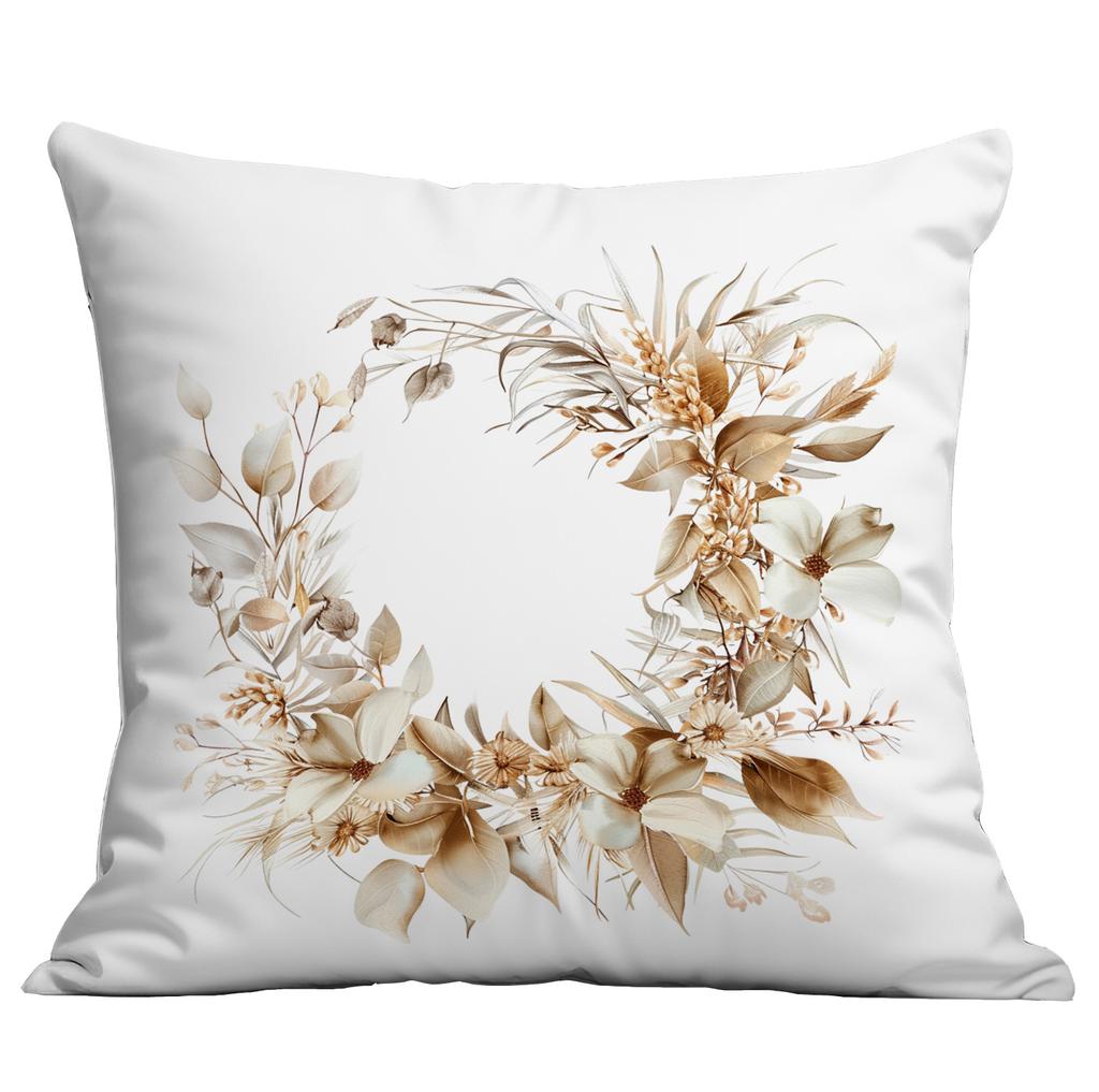 New Summer Retro Polyester Pillow Case Home Sofa Cushion Pillow Case Decoration