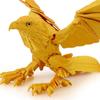 3D Printed Eagle Figurine Movable Joints Eagle Figure Model Toy Articulated Bird Figurine Home Office Bookshelf Desktop Decoration Ornament