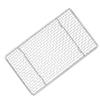 Griglie di Raffreddamento per Cottura in Forno in Acciaio Inossidabile Griglia da Cucina Resistente alle Alte Temperature Sicura per Forno per Cottura Arrosto Grigliatura Rettangolare 19,2 CM