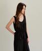 THEELO Airy String Sleeveless Top (Black)