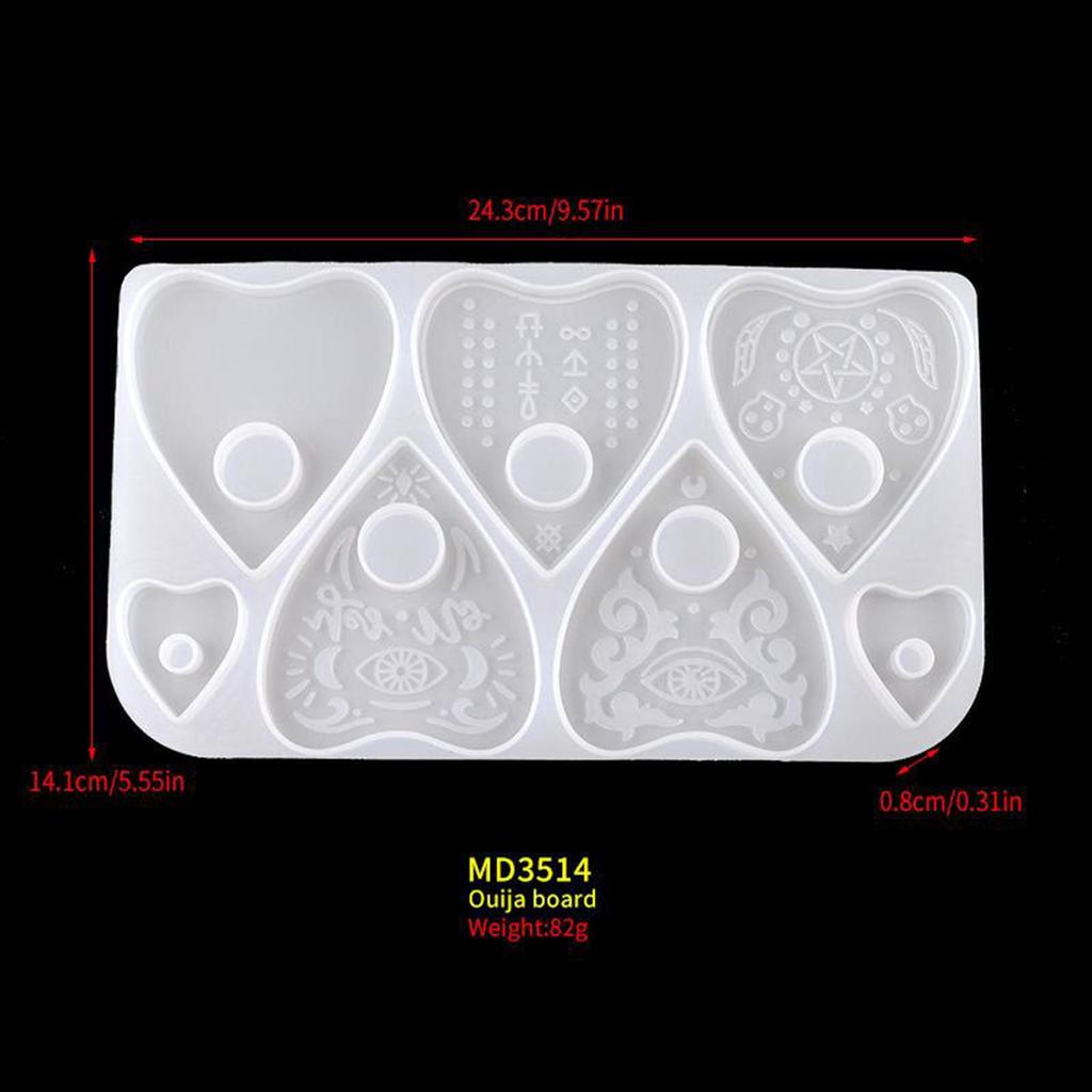 Board Planchette Ouija Resin DIY Jewelry Making Tool Gifts