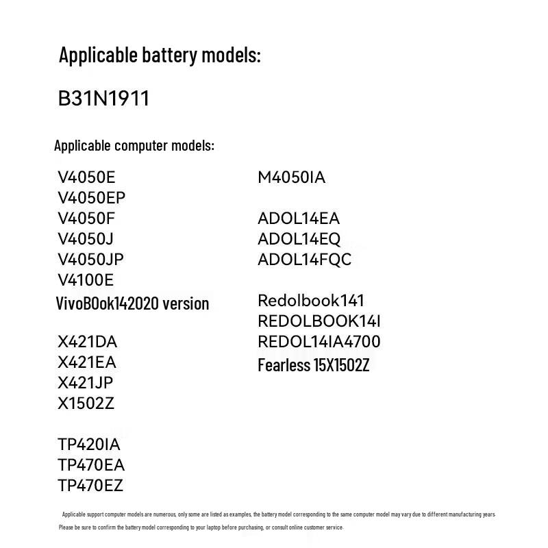 llano Laptop Battery for ASUS Adol 14 Series