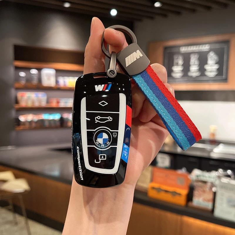 Car Key Case Cover for BMW X1 X3 X4 X5 F15 X6 F16 G30 7 Series G11 F48 F39 520 525 f30 118i 218i 320i Car Accessories cypd20 cwrt0
