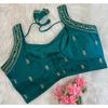 Choli Indiano Pakistano per Feste e Matrimoni Blusa Designer Ricamata da Donna