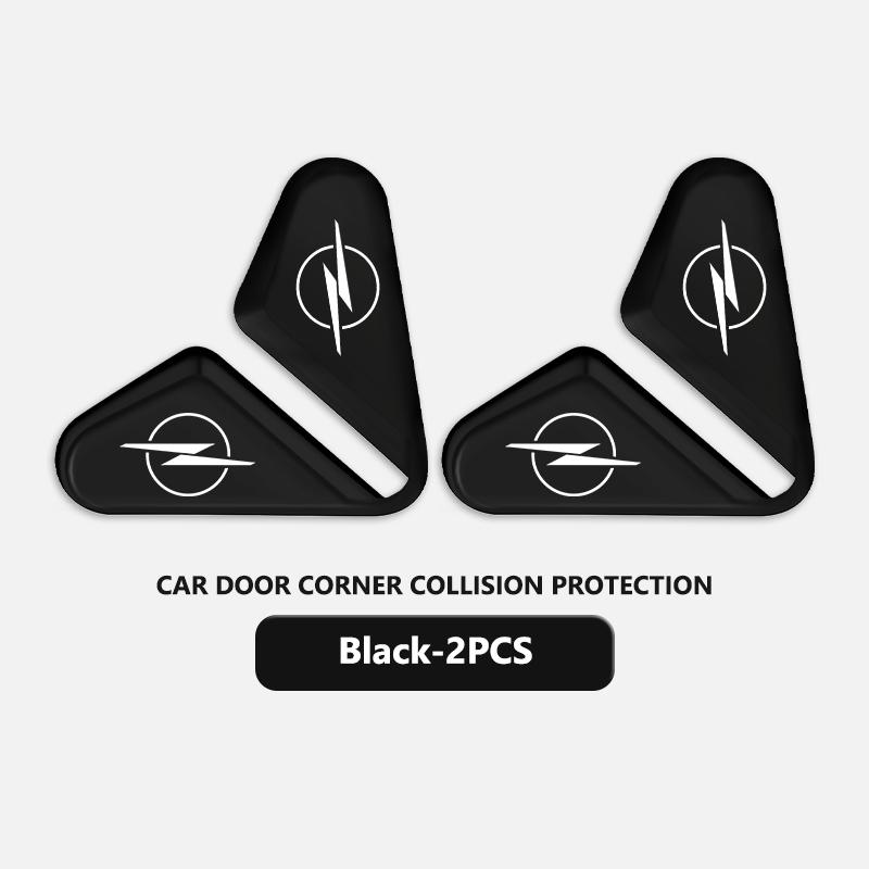 For Opel CorsaCar Door Corner Anti-collision Protective Silicone Guard Protector For Opel Meriva Mokka Grandland Vectra Zafira Vivaro Antara