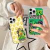 Plants Vs Game Z-Zombies Phone Case For IPhone 11 12 13 14 15 16 17 Plus Pro Max Satin Laser Glossy Cover