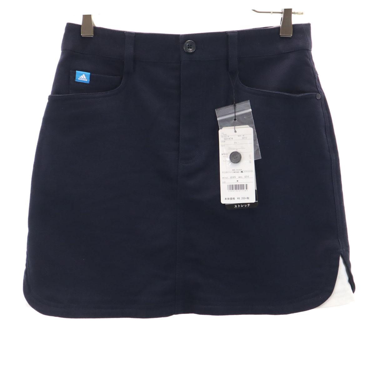 

unused adidas golf Mini length Sweat-like Skort M Skirt with inner pants Women Used