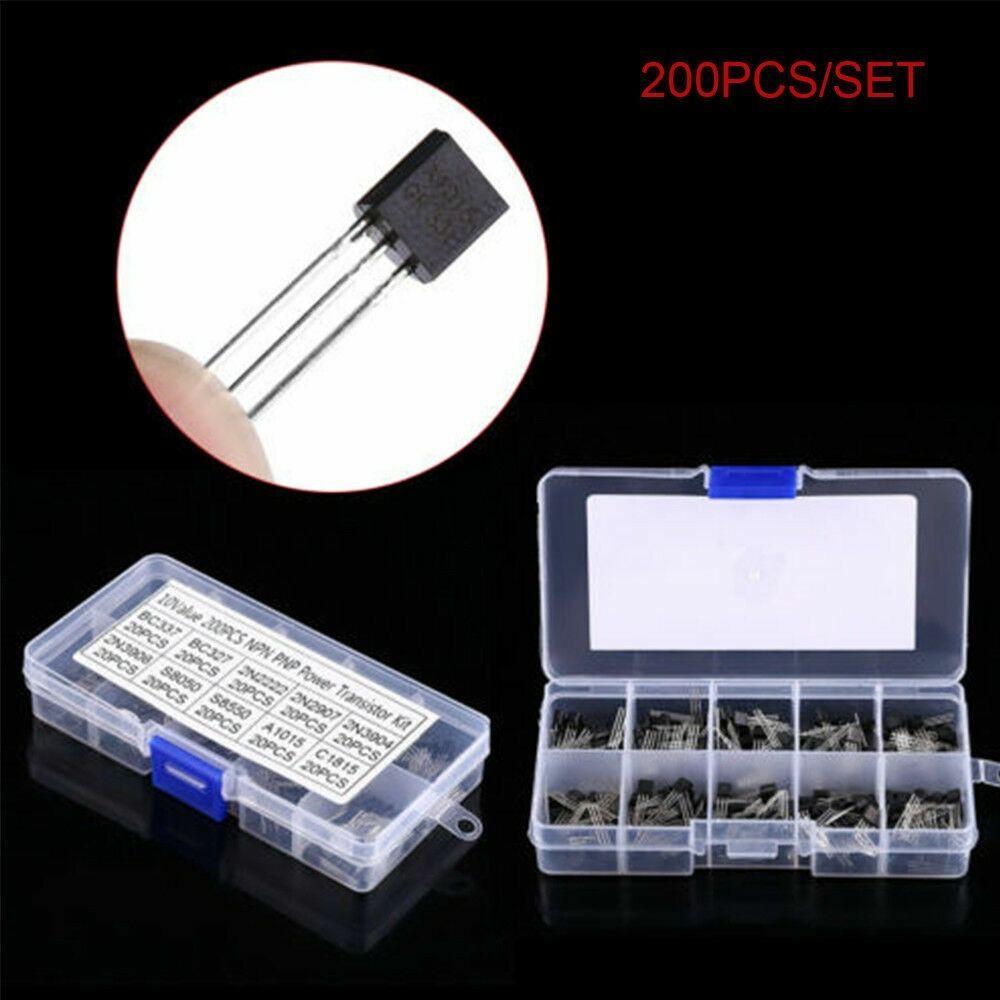 Assortment Kits TO-92 Transistor Storage Box Transistor Assortment Kit  Electronics Projects
