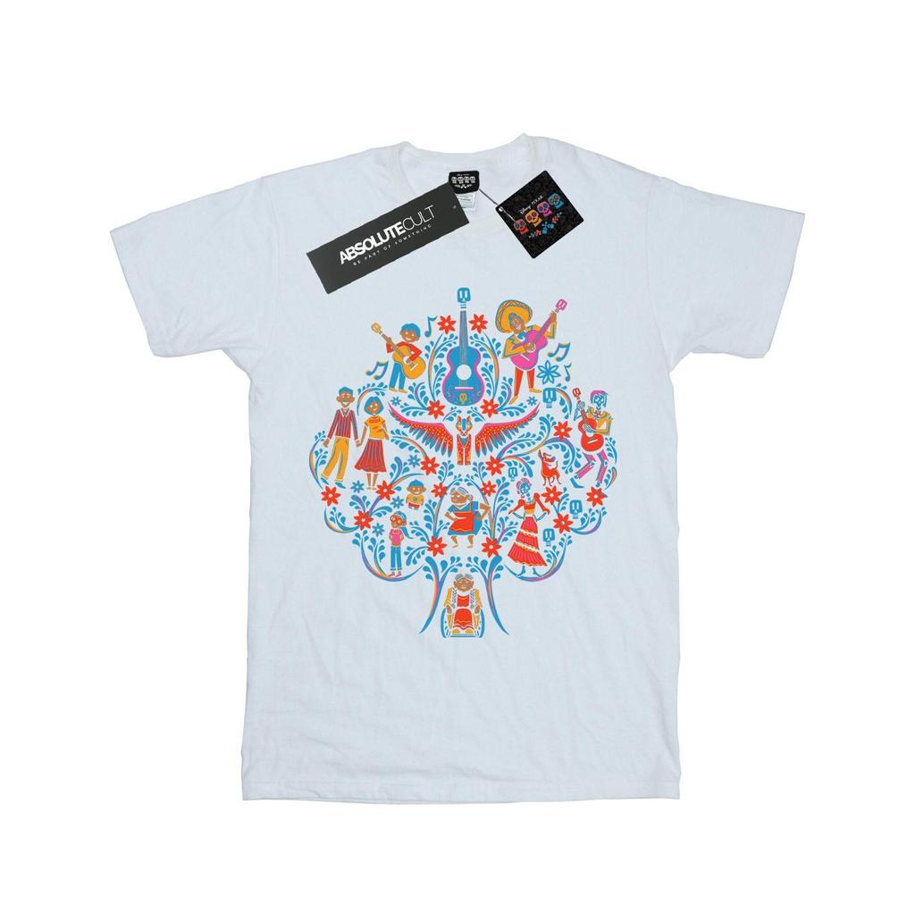 Disney Boys Coco Tree Pattern T-Shirt